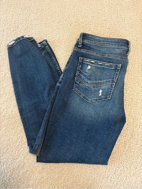 BKE Denim - BKE Women's PAYTON Skinny Jeans in Dark Blue Wash